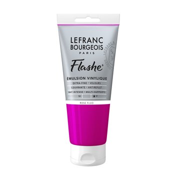 LEFRANC BOURGEOIS Flashe acrylique 80ml tube Rose fluo