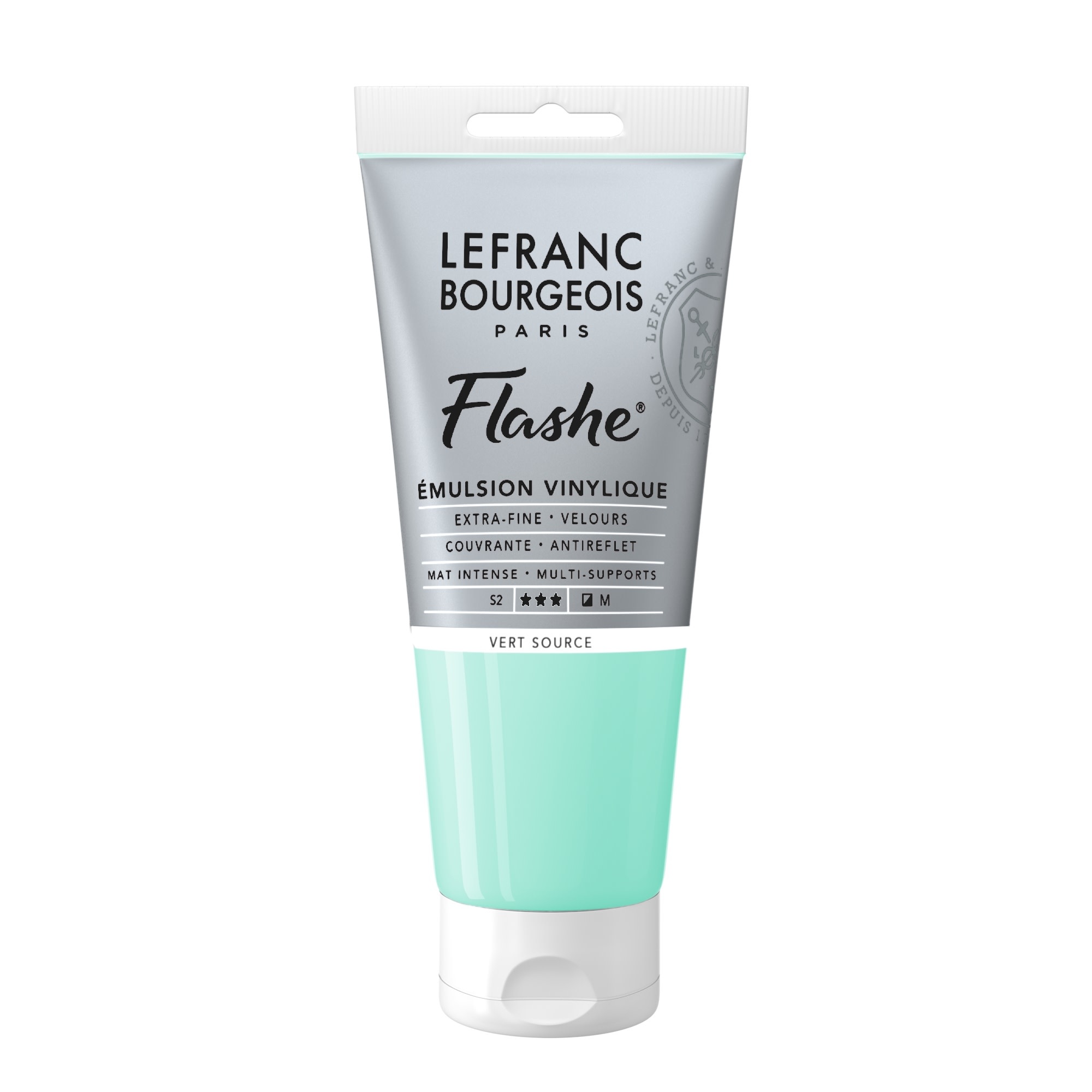 LEFRANC BOURGEOIS Flashe acrylique 80ml tube Vert source