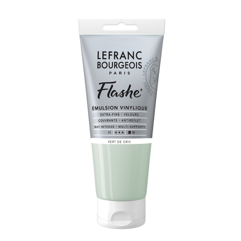 LEFRANC BOURGEOIS Flashe Acrylic 80Ml Tube Green Of Grey