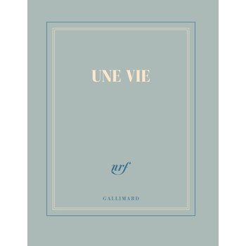 GALLIMARD Carnet carré couleur - Une vie