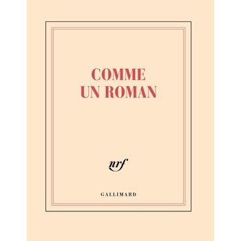 GALLIMARD Carnet carré - Comme un roman