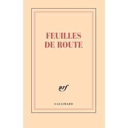 GALLIMARD Carnet - Feuilles de route
