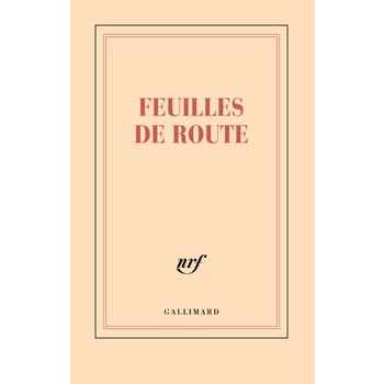 GALLIMARD Booklet Line "Feuilles De Route