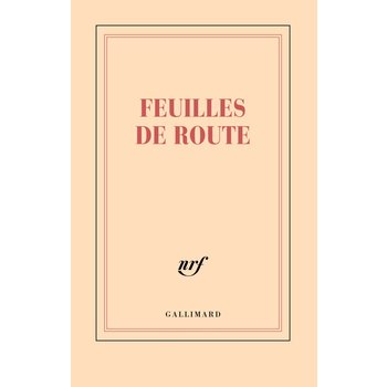 GALLIMARD Carnet - Feuilles de route