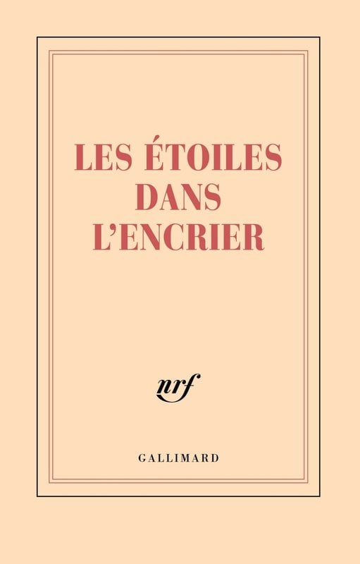 GALLIMARD Carnet Ligne "Les Etoiles Dans L'Encrier