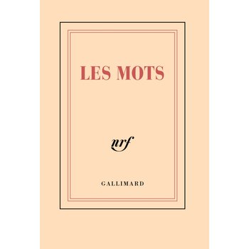 GALLIMARD Pocket notebook Line "Les Mots