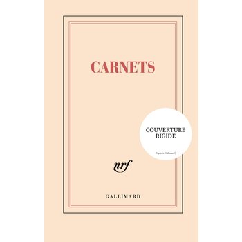 GALLIMARD Carnet Rigide Ligné "Carnets"