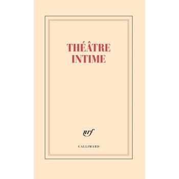 GALLIMARD Grand Carnet Ligne "Theâtre Intime"