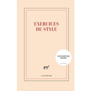 GALLIMARD Large Rigid Notebook Line "Exercise Of Style