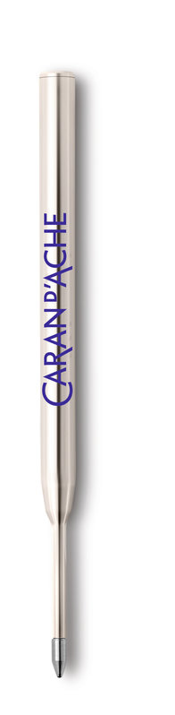 CARAN D'ACHE Recharge Bille Goliath Medium M Bleue