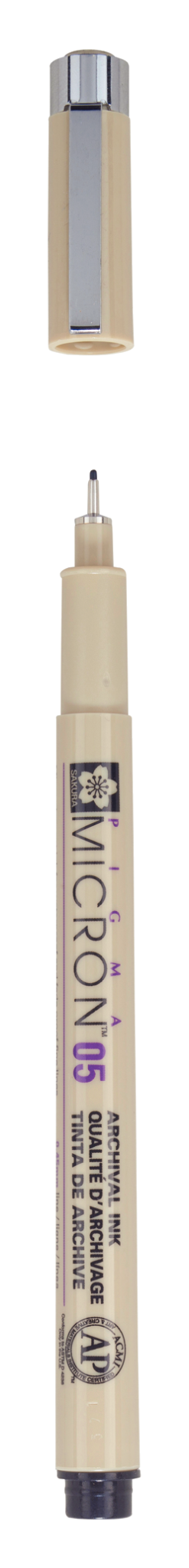 SAKURA Feutre Pigma Micron 05 Noir - 0,45 mm