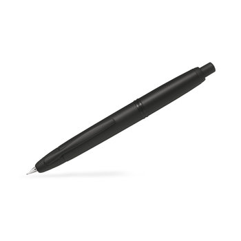 PILOT Capless Finitions Noires Mates - Noir - Plume Moyenne - En Coffret