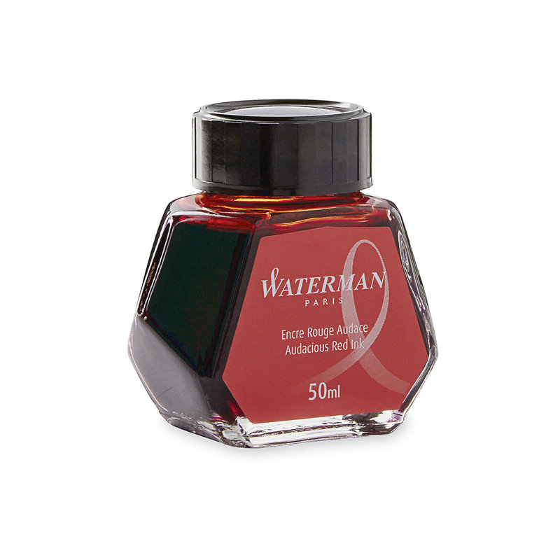 WATERMAN Flacon D'Encre - Rouge Audace