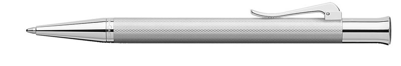 FABER CASTELL Guilloché ballpoint pen, rhodium plated