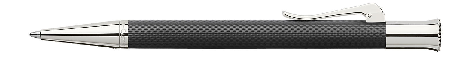 FABER CASTELL Stylo Bille Guilloché, noir
