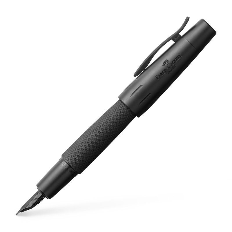 FABER CASTELL e-motion pure Black B fountain pen