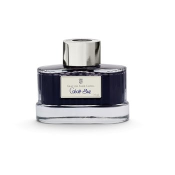 FABER CASTELL Bottle of ink " Bleu cobalt " 75 ml