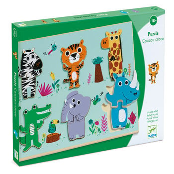 Puzzle en bois Jurassique - 8 ans et + et adultes - Papeterie et  librairie nature/Puzzles enfant et bébé - Môme des bois