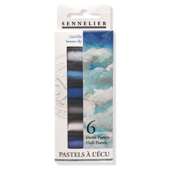 SENNELIER Set of 6 1/2 pastels Ecu Summer Sky