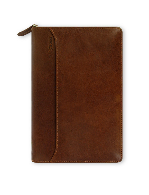 FILOFAX Organiseur Lockwood Personal Zip  - Cognac