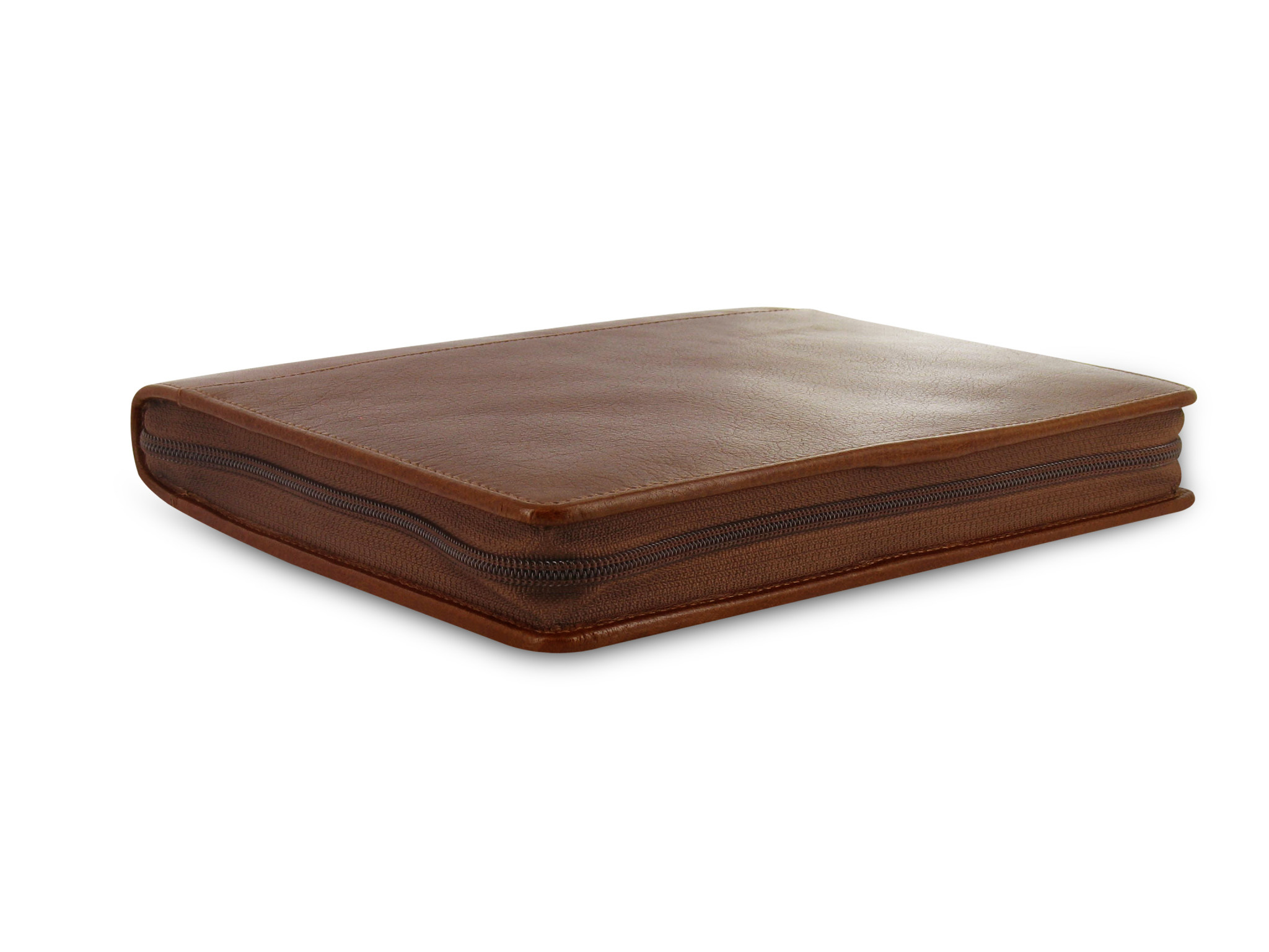 FILOFAX Organiseur Lockwood A5 Zip  - Cognac