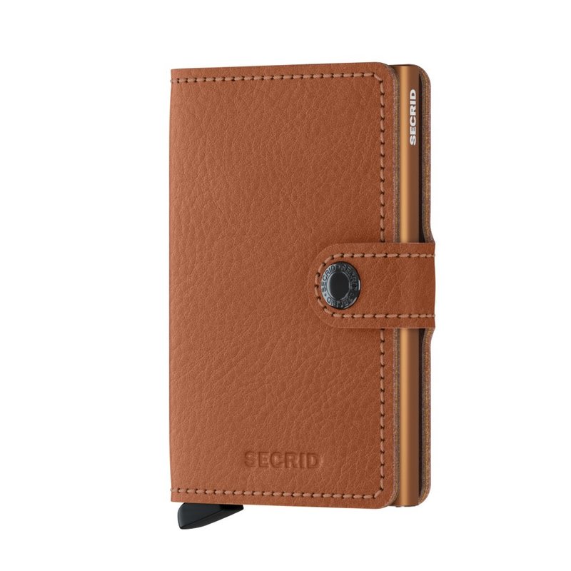 SECRID Miniwallet Vegetable Tanned Caramello-Sand