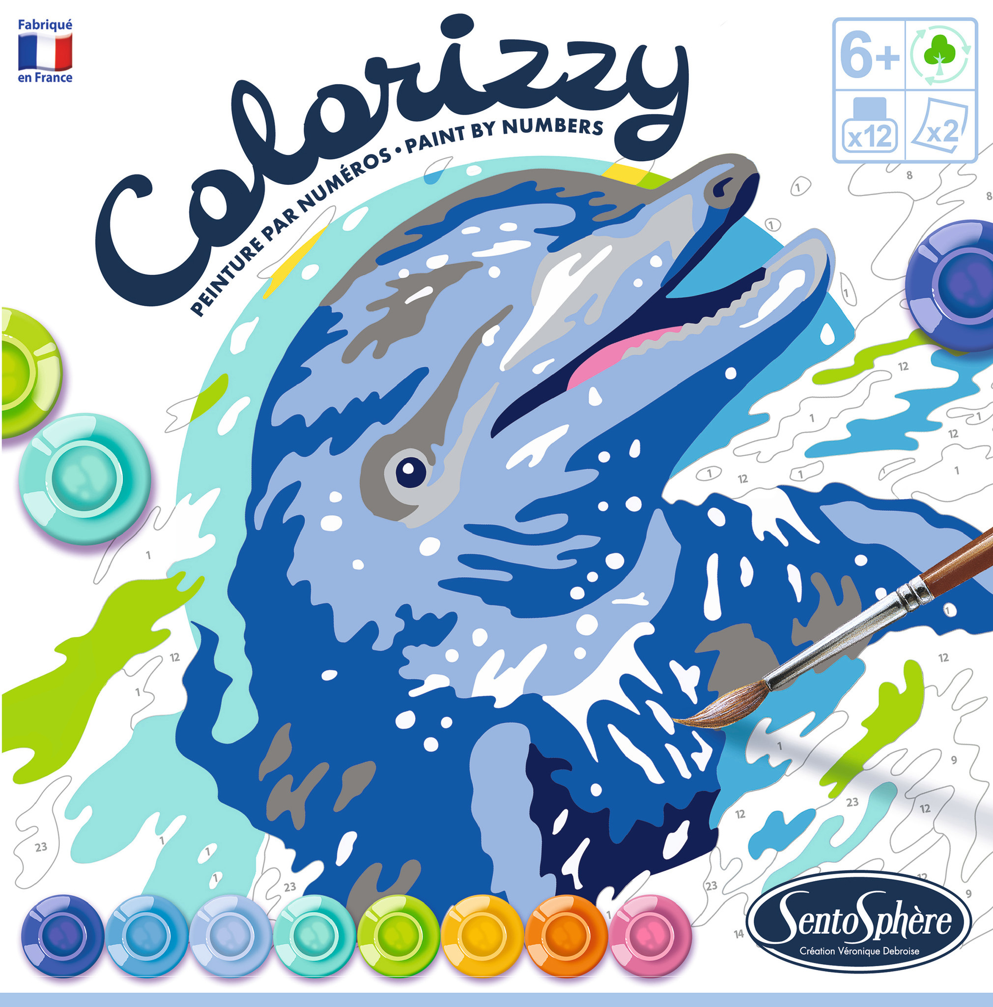 Colorizzy, la peinture par numéro - Sentosphère