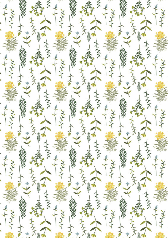 DECOPATCH Assortiment 4 papiers foil Immortelle