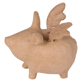 DECOPATCH Tirelire cochon volant 15,5x11x14cm