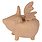 DECOPATCH Tirelire cochon volant 15,5x11x14cm