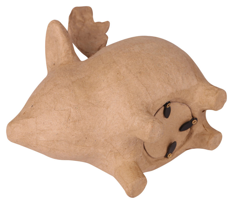 DECOPATCH Piggy bank flying 15,5x11x14cm