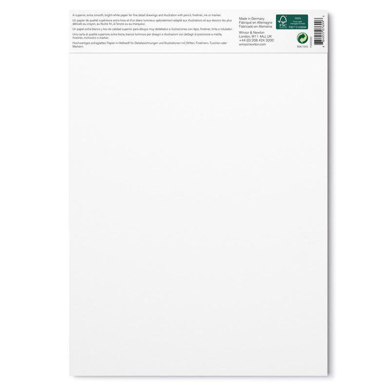 Papier bristol A4, 25 feuilles