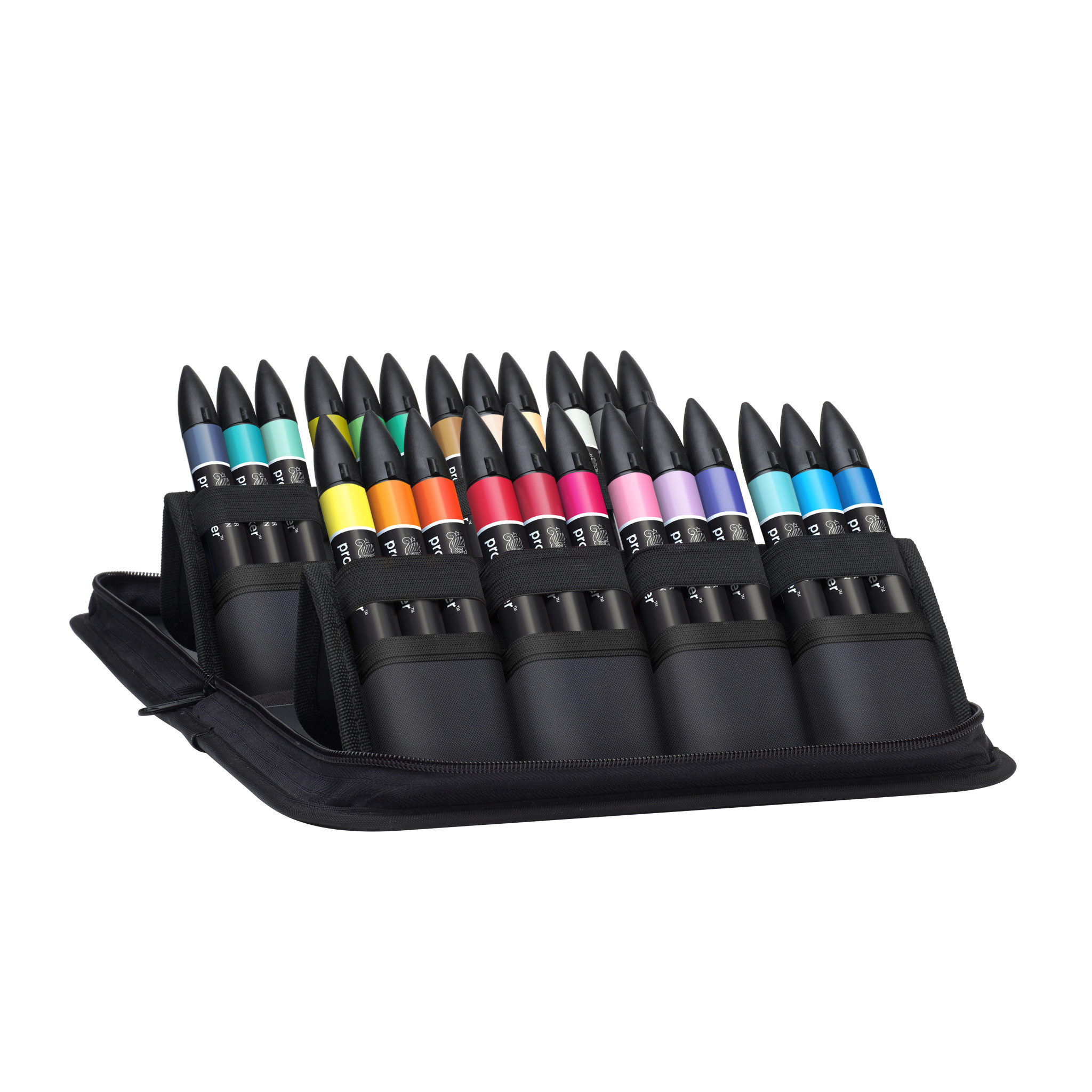 WINSOR & NEWTON Promarker set trousse x24 arts et illustration