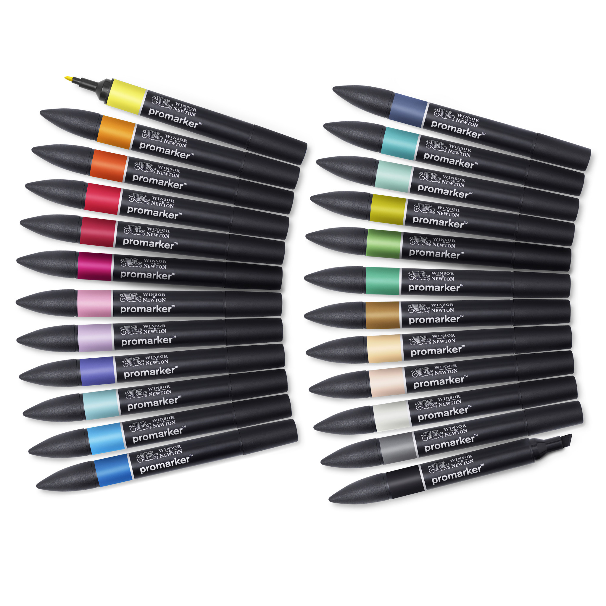 WINSOR & NEWTON Promarker set trousse x24 arts et illustration