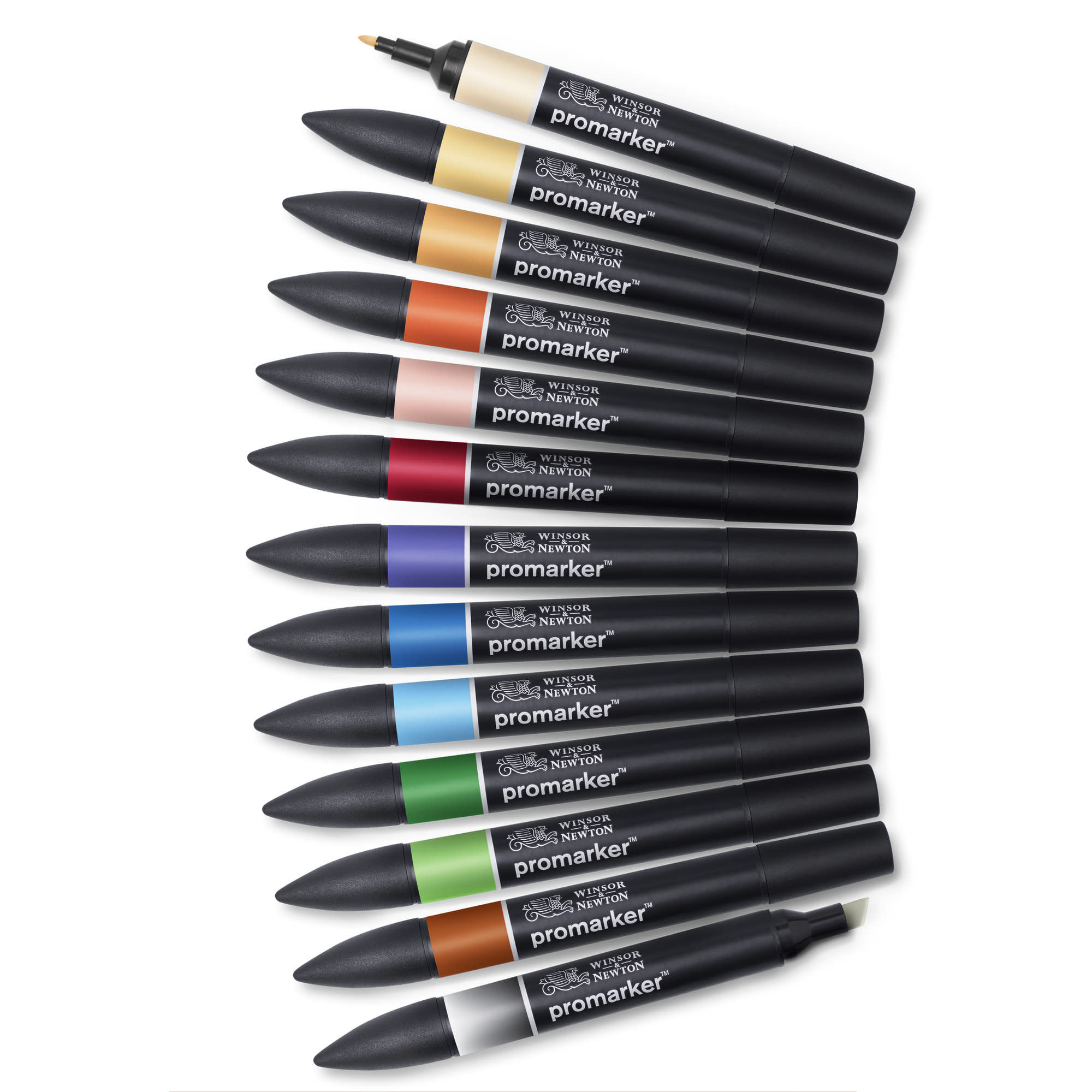 WINSOR & NEWTON Promarker set x12+1 Manga expansion 1