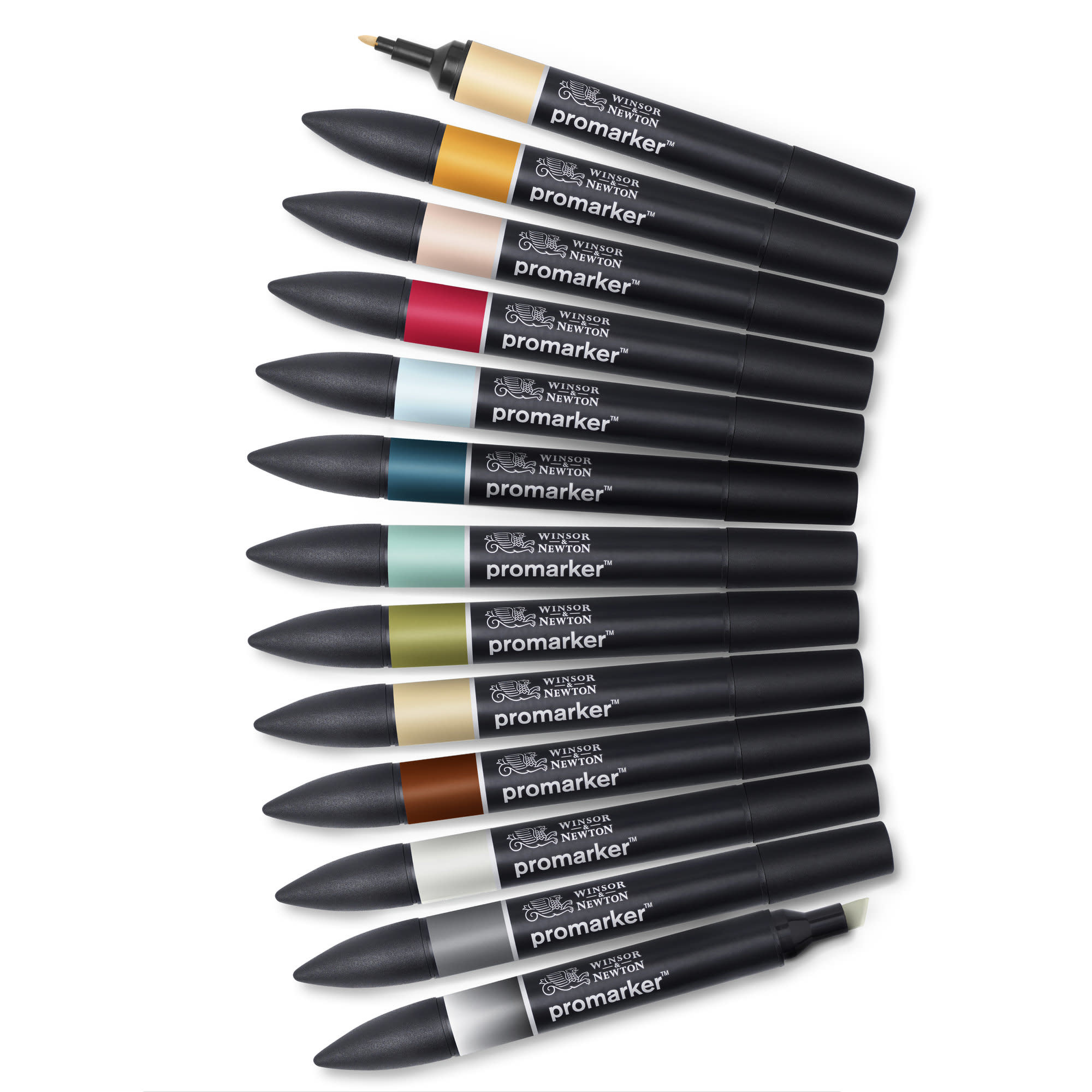 WINSOR & NEWTON Promarker set x12+1 Manga expansion 2