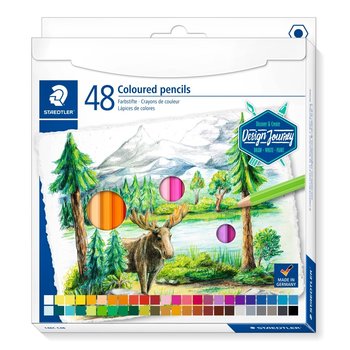 STAEDTLER STAEDTLER® 146C - Etui carton 48 crayons de couleur assortis - Edition Design Journey