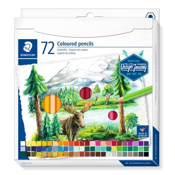 STAEDTLER STAEDTLER® 146C - Etui carton 72 crayons de couleur assortis - Edition Design Journey