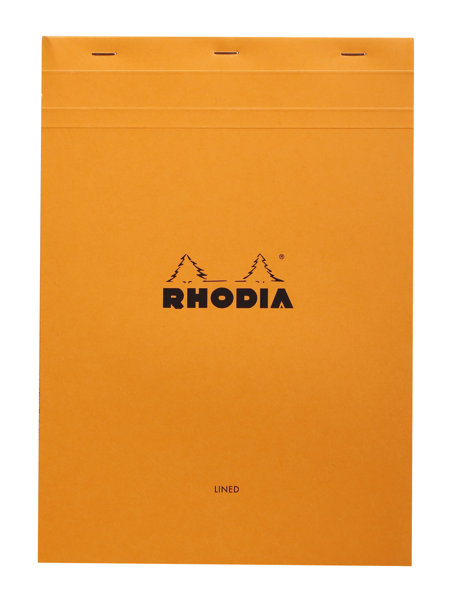 RHODIA Bloc Agrafé Rhodia Orange N°18 21X29,7 Cm 80 Feuillets Ligné Avec Marge 80 G