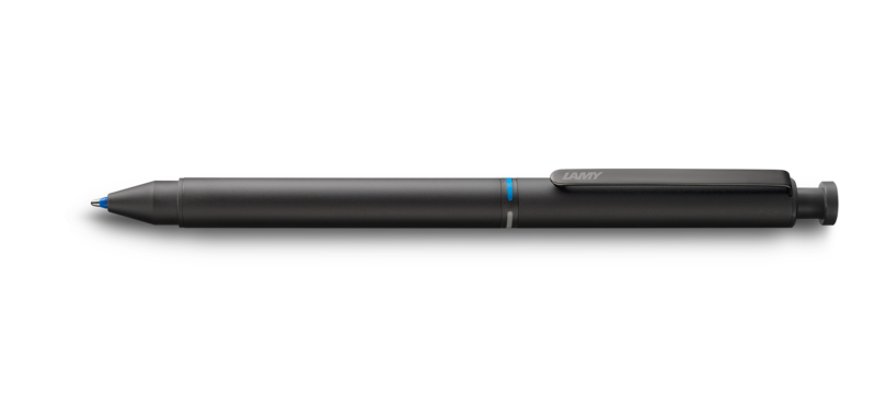 LAMY 3pen Multifunctional Ballpoint Pen Black - 2 (red, blue) +1 (0.5mm)