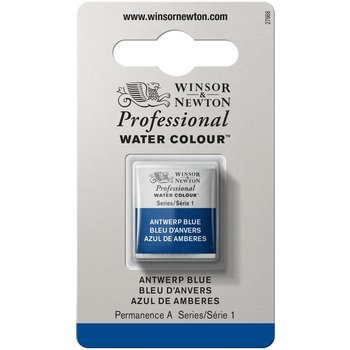 WINSOR & NEWTON Pro Watercolour 1/2G 010 Bleu Anvers