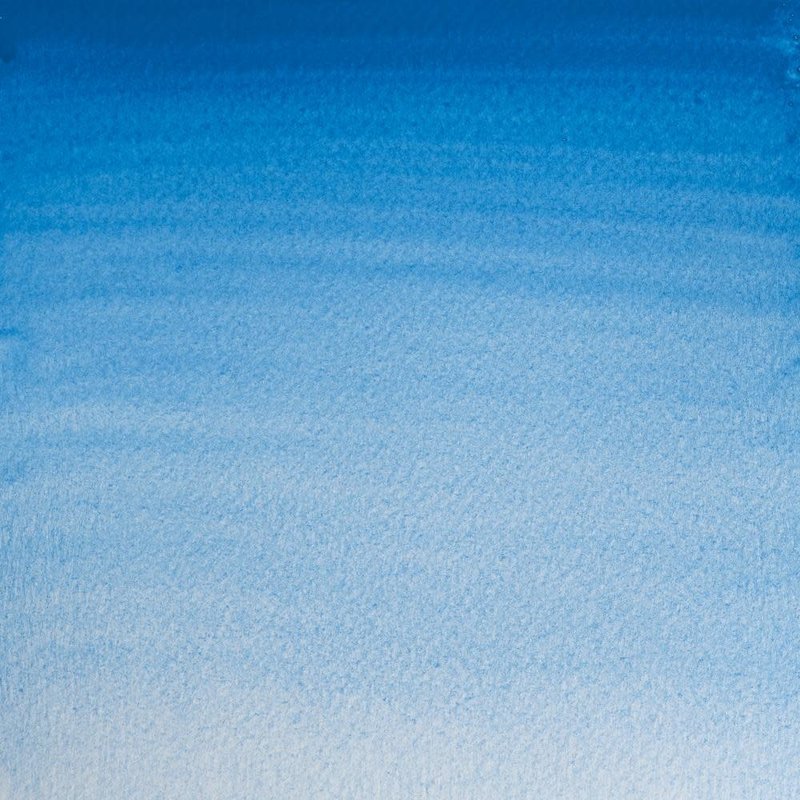 WINSOR & NEWTON Professional Aquarelle 1/2 Godet 137 Bleu de Ceruléum