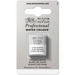 WINSOR & NEWTON Professional Aquarelle 1/2 Godet 150 Blanc de Chine