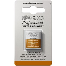 WINSOR & NEWTON Professional Aquarelle 1/2 Godet 076 Terre D'ombre Brulée