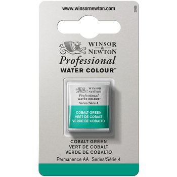 WINSOR & NEWTON Professional Aquarelle 1/2 Godet 184 Vert cobalt