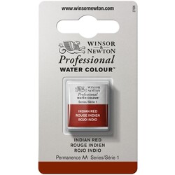 WINSOR & NEWTON Pro Watercolour 1/2G 317 Rouge Indien