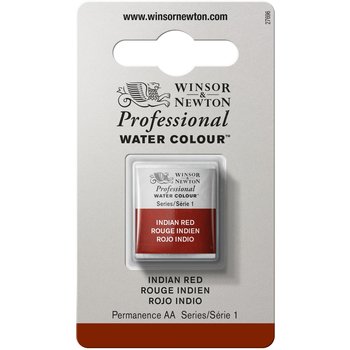 WINSOR & NEWTON Pro Watercolour 1/2G 317 Rouge Indien