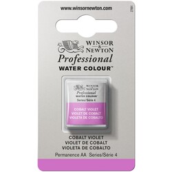 WINSOR & NEWTON Pro Watercolour 1/2G 192 Violet Cobalt Row