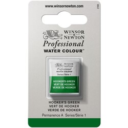 WINSOR & NEWTON Professional Aquarelle 1/2 Godet 311 Vert de Hooker
