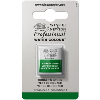 WINSOR & NEWTON Professional Aquarelle 1/2 Godet 311 Vert de Hooker